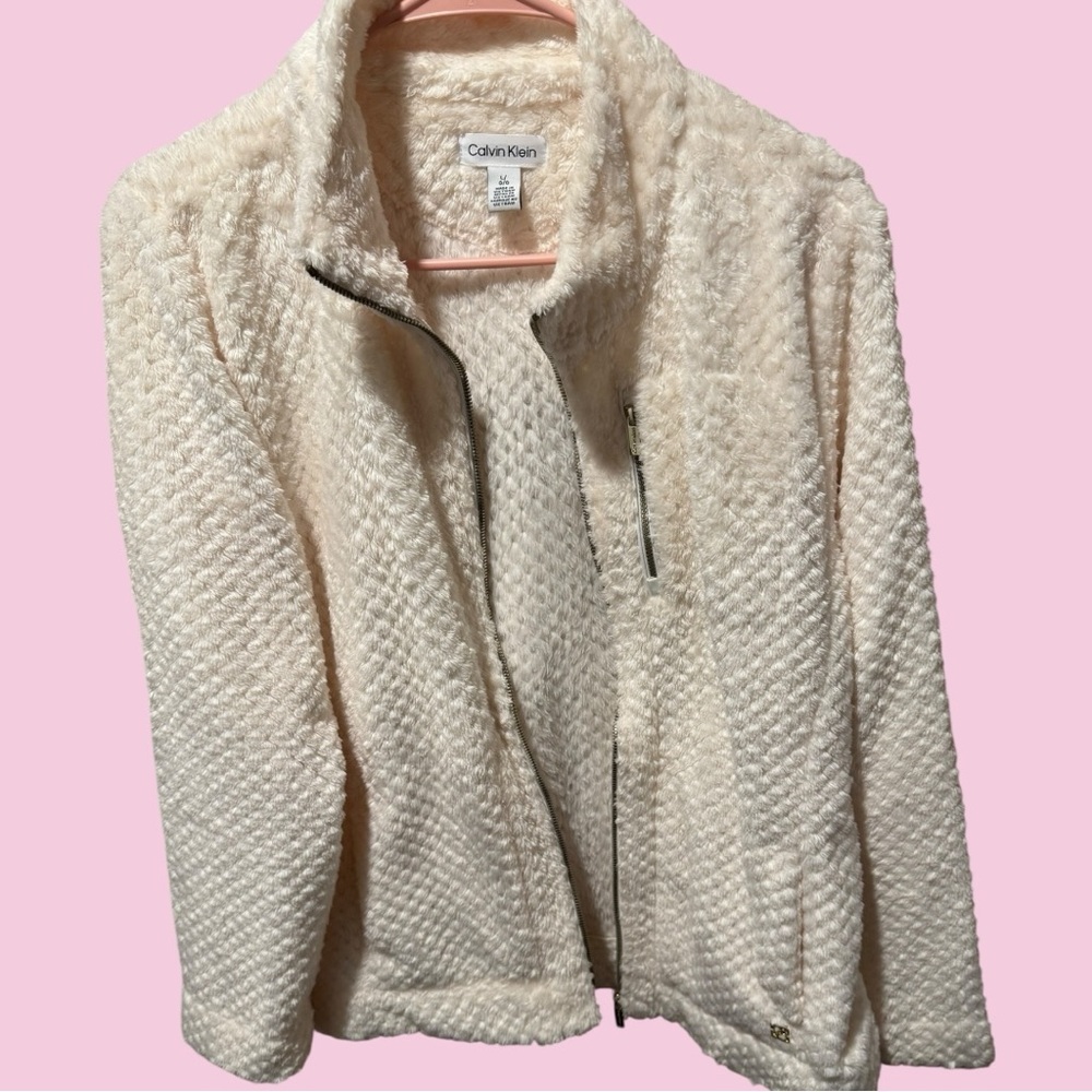 Calvin Klein Women's Sherpa Fleece Jacket